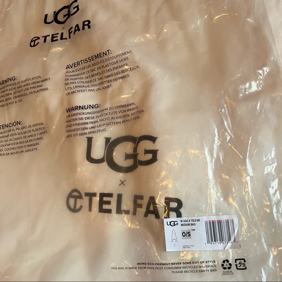 SOLD Ugg x Telfar Medium Chestnut Bag - Picture 10 of 10